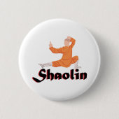 Kung Fu Shaolin Ronde Button 5,7 Cm (Voorkant)