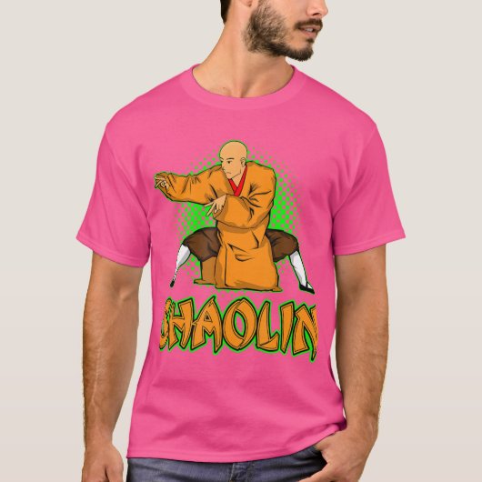 Kung Fu Shaolin T-shirt (Voorkant)