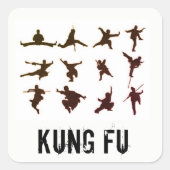 KUNG FU STICKER (Voorkant)