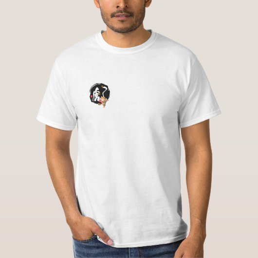 Kung Fu Tiger Chinese lunar nieuwjaar tijger T-shirt (Voorkant)