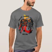 Kung Fu Tiger en symbool shirt (Voorkant)