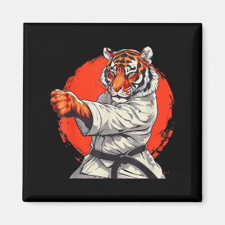 Kung Fu Tiger Martial Arts Kickboksen Taekwondo Magneet