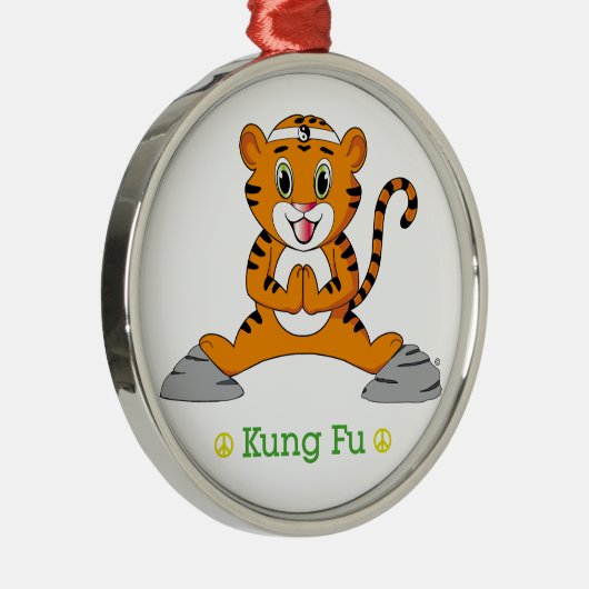 Kung Fu Tiger™ Ornament (Rechts)