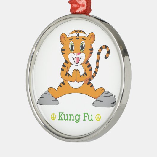 Kung Fu Tiger™ Ornament (Links)