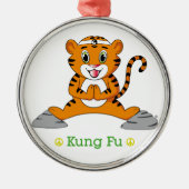 Kung Fu Tiger™ Ornament (Voorkant)