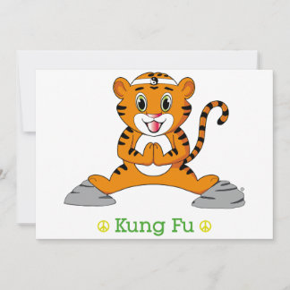 Kung Fu Tiger™ Uitnodiging