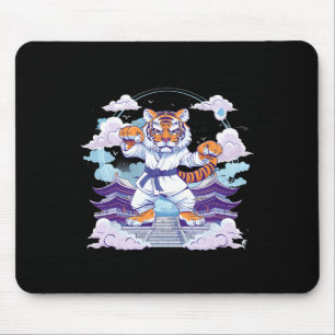 Kung Fu Tijger Pagode Toren Judo Mma Taekwondo Tra Muismat