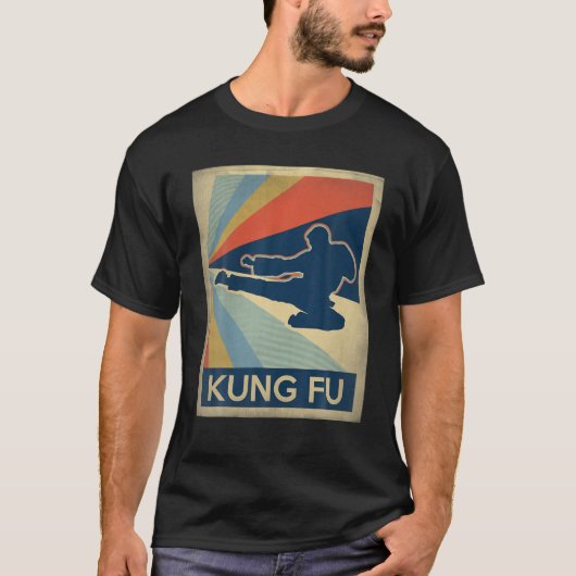  kung fu Tshirt (Voorkant)