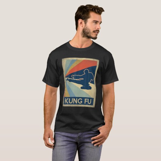  kung fu Tshirt (Voorkant volledig)