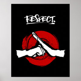 Kung Fu - Vechtsporten - Respect Poster