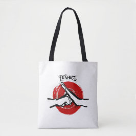 Kung Fu - Vechtsporten - Respect Tote Bag