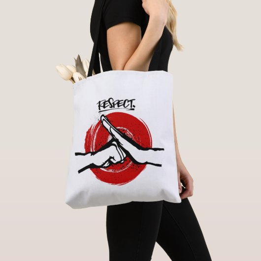 Kung Fu - Vechtsporten - Respect Tote Bag (Dichtbij)