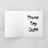 Kung Fu Verjaardag Kaart (Binnen)