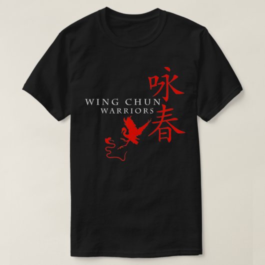 Kung Fu Wing Chun warriors  T-shirt (Design voorkant)