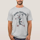 Kung Possum - Grappige Karate Opossum T-shirt (Voorkant)