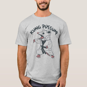 Kung Possum - Grappige Karate Opossum T-shirt