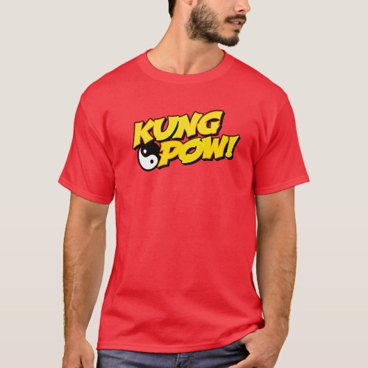 Kung Pow Logo T-shirt (Voorkant)