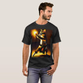 Kung Purr Fu Kat T-shirt (Voorkant volledig)