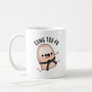 Kung Toe-fu Funny Big Toe Pun Koffiemok