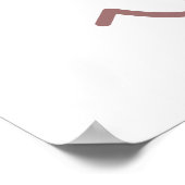 Kung Toe-fu Funny Big Toe Pun Poster (Hoek)