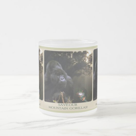 Kunga Mountain Gorilla Wildlife supporter Mok (Center)