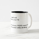 Kungaloosh Tweekleurige Koffiemok (Voorkant rechts)