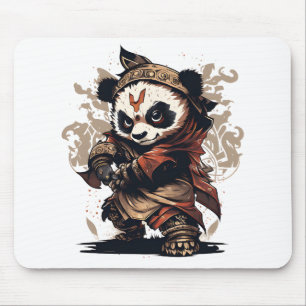 kungfu coole panda Mousepad Muismat