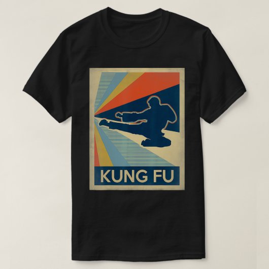  kungfu t-shirt (Design voorkant)