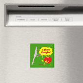 KungFu Tomaat Doodle Art Magnet (Insitu (Vaatwasser))