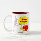 KungFu Tomato Doodle Art Mok (Links)