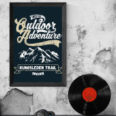 Kungsleden Trail in Lapland, Zweden - Vintage Poster