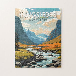 Kungsleden Zweden Reizen Kunst Vintage Legpuzzel