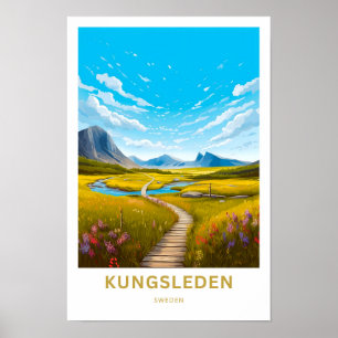 Kungsleden Zweden Travel Print