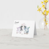 Kunik-wenskaart Kaart (Gele Bloem)