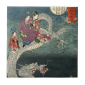 Kunisada II The Dragon Tegeltje (Voorkant)