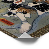 Kunisada, The Crossroad of Gappo Poster (Hoek)