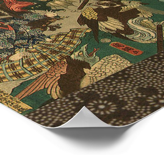 KunitsunaTengu Poster (Hoek)