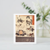Kuniyoshi Fine Art uit het estorehouse Wall Briefkaart (Staand voorkant)