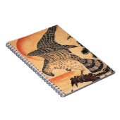 Kuniyoshi Hawk-laptop Notitieboek (Rechterzijde)