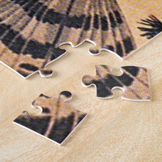 Kuniyoshi Hawk Puzzle Legpuzzel (Zijkant)