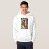 Kuniyoshi Samurai Hoodie (Voorkant volledig)