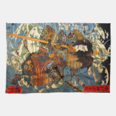 Kuniyoshi Samurai Kitchen Towel Theedoek (Horizontaal)