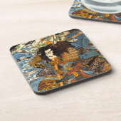 Kuniyoshi Samurai Onderzetters (Linkerzijde)