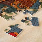 Kuniyoshi Samurai Puzzle Legpuzzel (Zijkant)