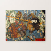 Kuniyoshi Samurai Puzzle Legpuzzel (Horizontaal)