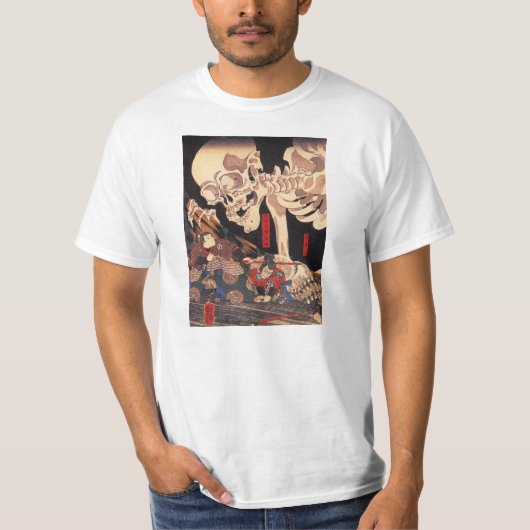 Kuniyoshi Skeleton T-shirt (Voorkant)