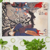 Kuniyoshi Three Women Kitchen Towel Theedoek (Gevouwen)