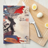 Kuniyoshi Three Women Kitchen Towel Theedoek (Quarter Fold)