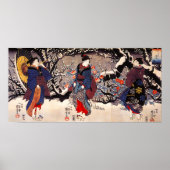 Kuniyoshi Three Women Poster (Voorkant)