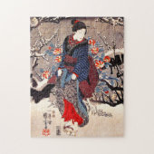 Kuniyoshi Three Women Puzzle Legpuzzel (Verticaal)